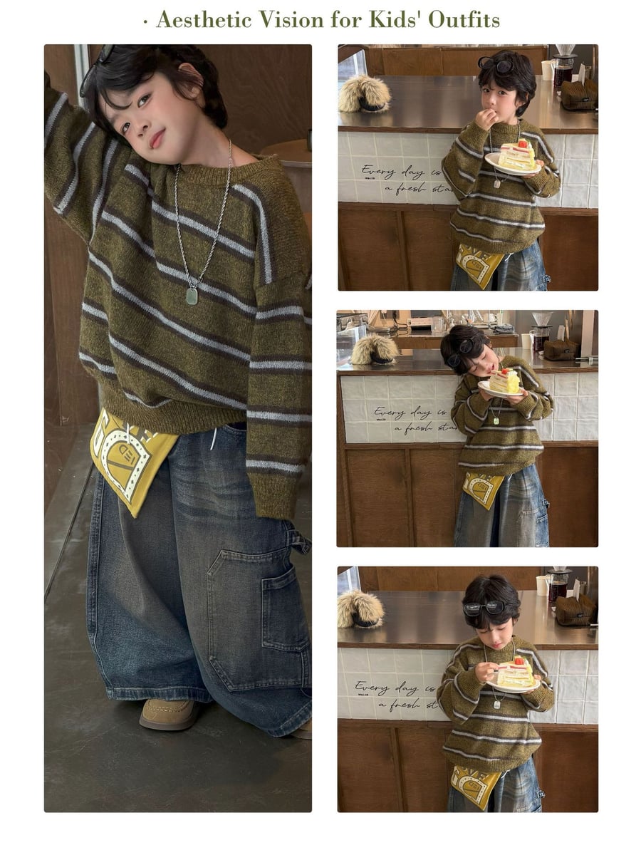 2026秋新品TR★子供服　セーター★90cm〜160cm