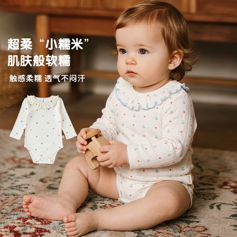 2026秋新入荷★ベビー服　ロンパース★66cm〜90cm 2色