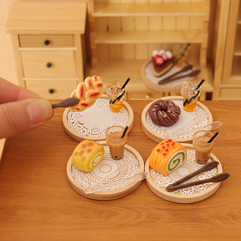 リアルミニ食玩★ドールハウス付属小物 フードミニモデル★おままごと★
