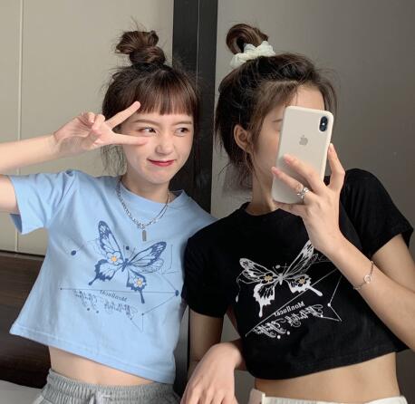 2022★夏新作★レディーストップス★Tシャツ★3色★M-2XL