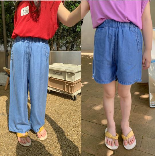 新入荷★韓国風親子スタイル★ボトムス　ショットパンツ/ズボン　薄手　