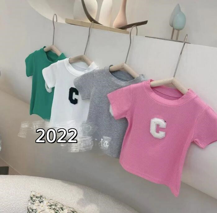 2022新作★子供服★シャツ★トップス★半袖★韓国子供服★キッズ女の子★4色★90-130CM