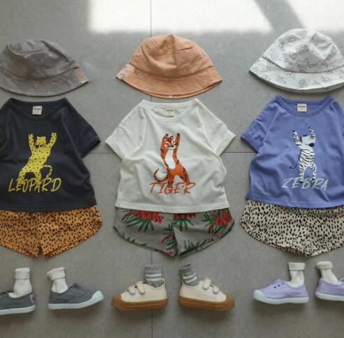 2022新品★子供服　トップス+ズボン　上下セット★80-120cm★3種