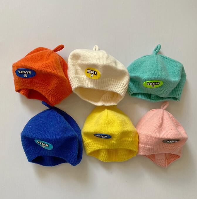 秋冬新作★子供用★帽子★防寒★ベレー帽★ベビー★可愛い★6色
