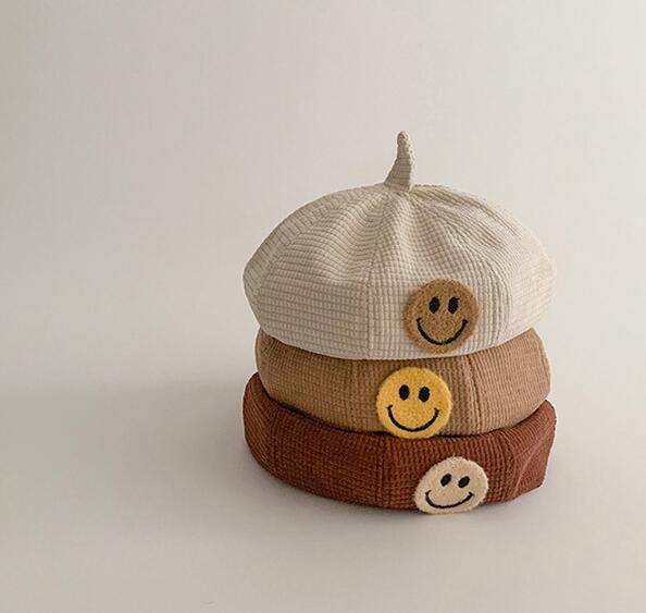 2022冬新品★子供用★帽子　ベレー帽子　ハット★5色選べ