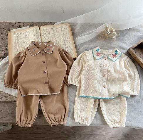 新作★トップス+ズボン★セットアップ★カジュアル★ベビー★2色★66-100CM