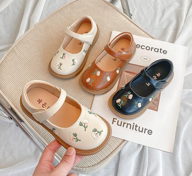 ★子供靴★シューズ★単靴★タグ21-36★3色