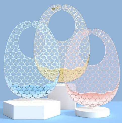 新登場★よだれかけ★ベビー　シリコン涎掛け★快適