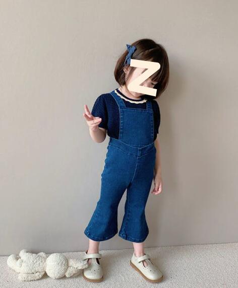 2023新品★子供服　デニムサロペット★80-130cm★