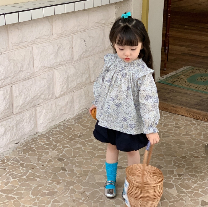 2023春新品★子供服　トップス　シャツ　90-130cm　