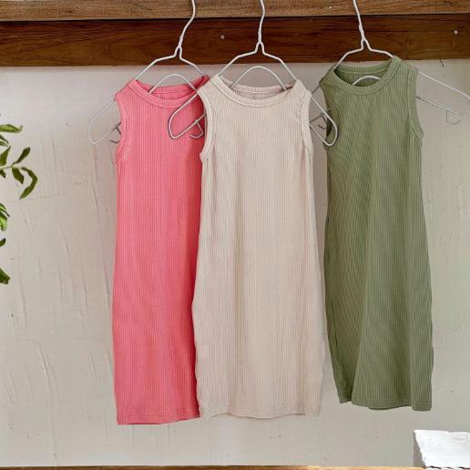2023春新品★子供服　ニットワンピース　80-140cm★3色