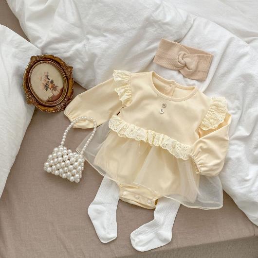 2023春新品★子供服　ロンパース　66-100cm