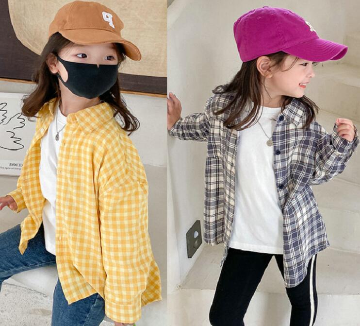 2023新品★子供服　シャツ　トップス★タグ7-15★2色