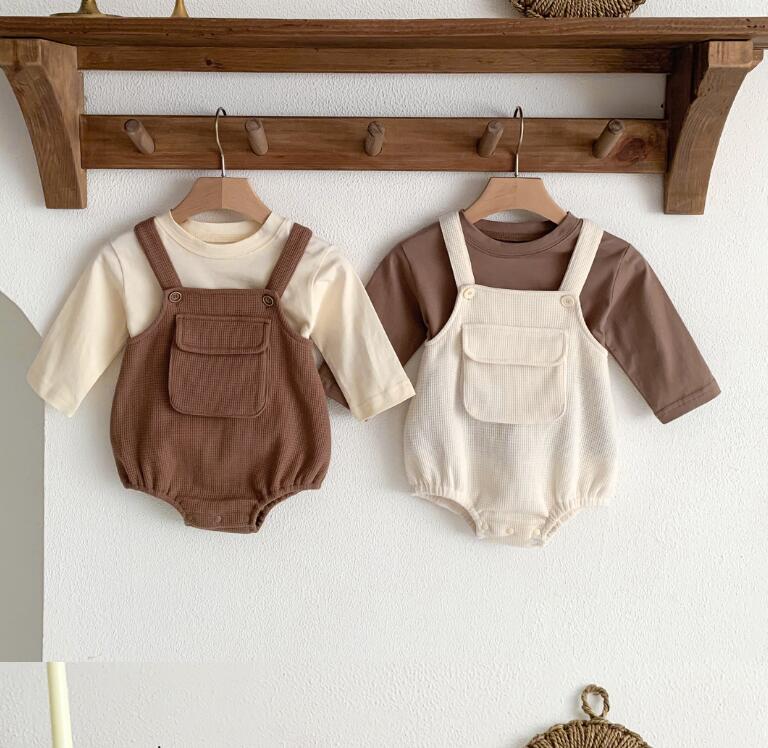 2023★春新作★韓国風ベビー服★ロンパース★トップス★分けて販売★66-90CM