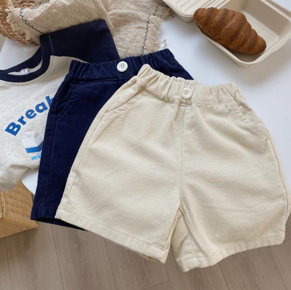 2023春新品★子供服　ボトムス　ショートパンツ　80-130cm★2色