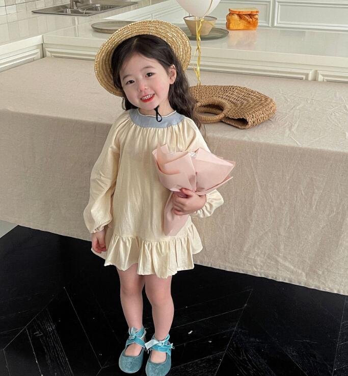 2023新品★子供服　ワンピース★80-130cm★2色