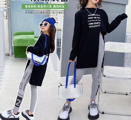 2023新品★子供服★トップス&レギンス分けて販売★120-170cm★3色