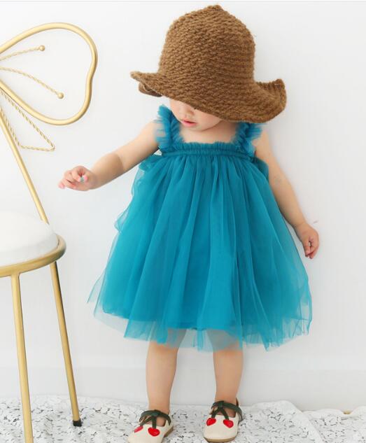 2023★春新作★韓国風子供服★吊りワンピース★4色80-120CM