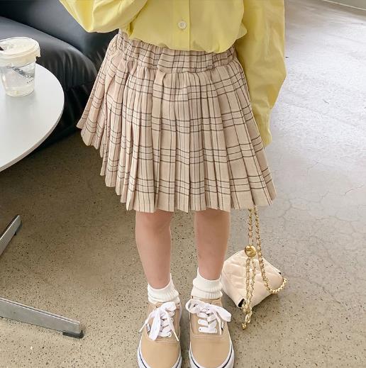 2023春新品★子供服　ボトムス　スカート　90-140cm★3色