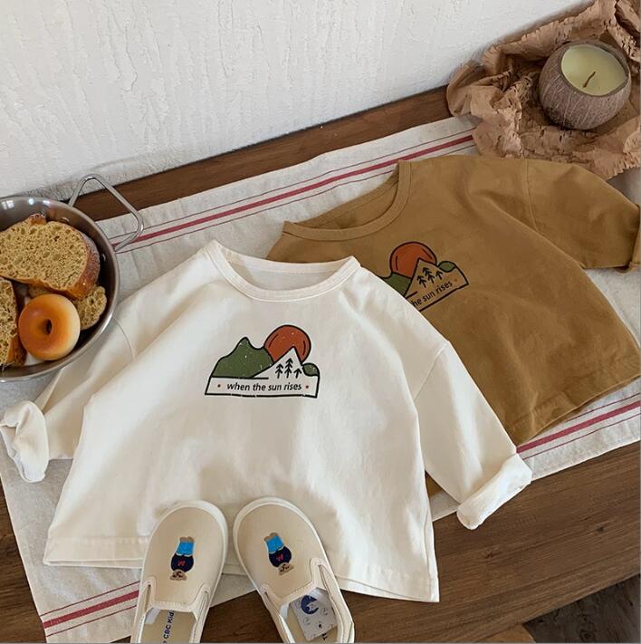 2023★春新作★韓国風子供服★Tシャツ★トップス★2色80-130CM