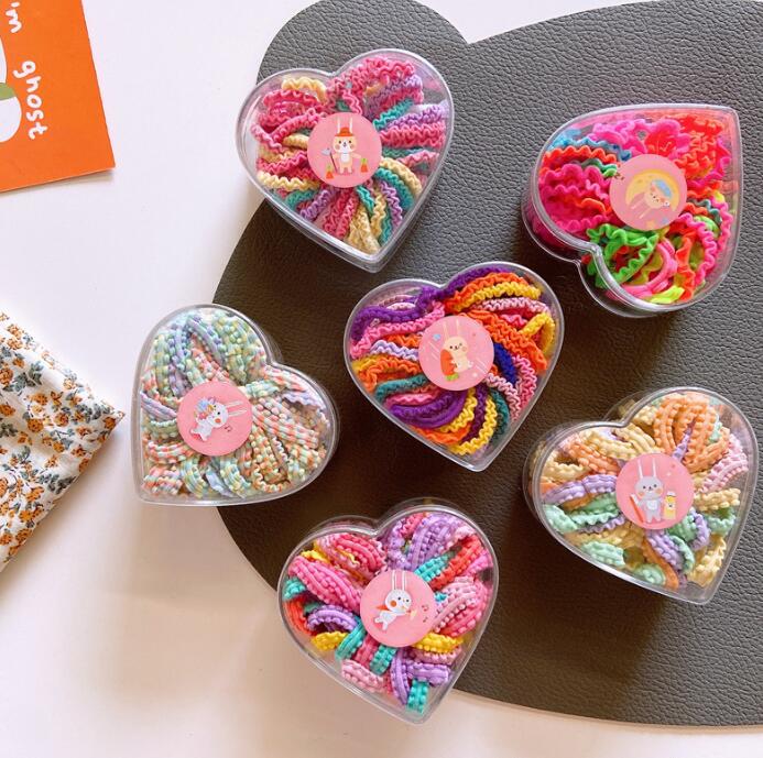 子供用★キッズ女の子★髪飾り★まとめ髪用★ヘアアクセサリー★ヘアゴム★50枚入り★多色