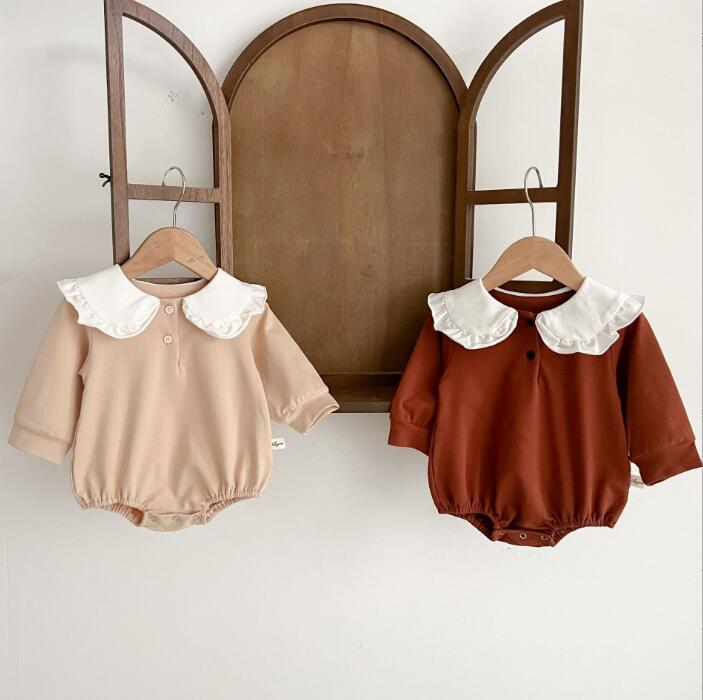 2023★春秋新作★韓国風ベビー服★ロンパース★長袖★2色66-100CM