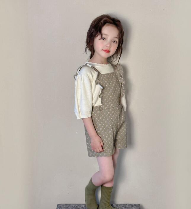 2023★春夏新作★韓国風子供服★サロペット★90-140CM