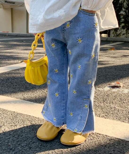 2023★春新作★韓国風子供服★ジーンズ★ボトムス★ズボン★90-120CM