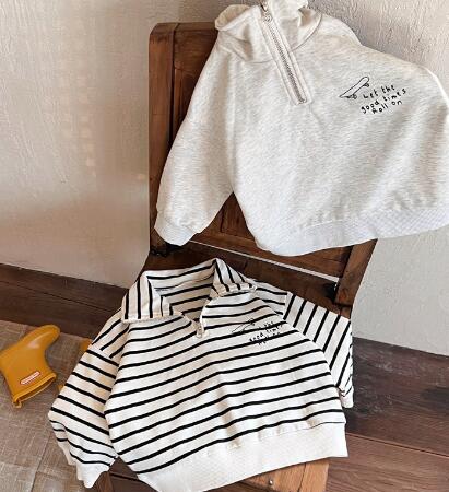 春新作★キッズ用アパレル★トレーナー★長袖★80-130