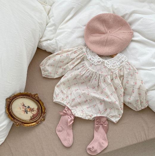 2023春新品★子供服　ロンパース　66-100cm