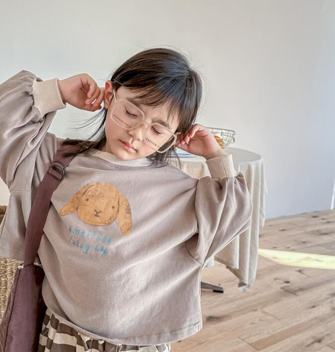 子供服★Tシャツ★トップス★韓国風子供服★キッズ★男女兼用★カジュアル★2色★80-130CM