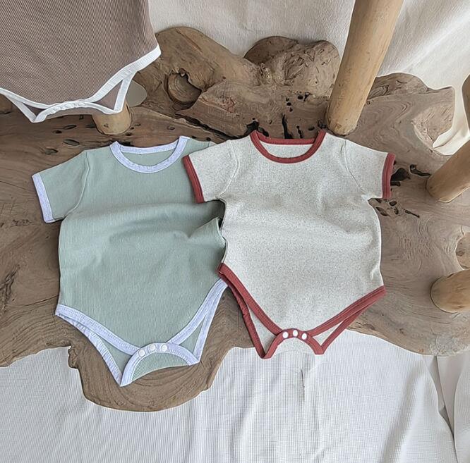 2023★春夏新作★韓国風ベビー服★ロンパース★3色66-90CM