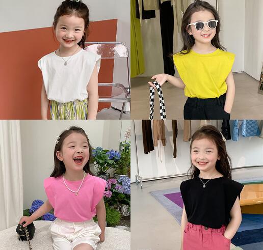 ★夏新作★キッズ用アパレル★トップス★ベスト★ノースリーブ★80-150