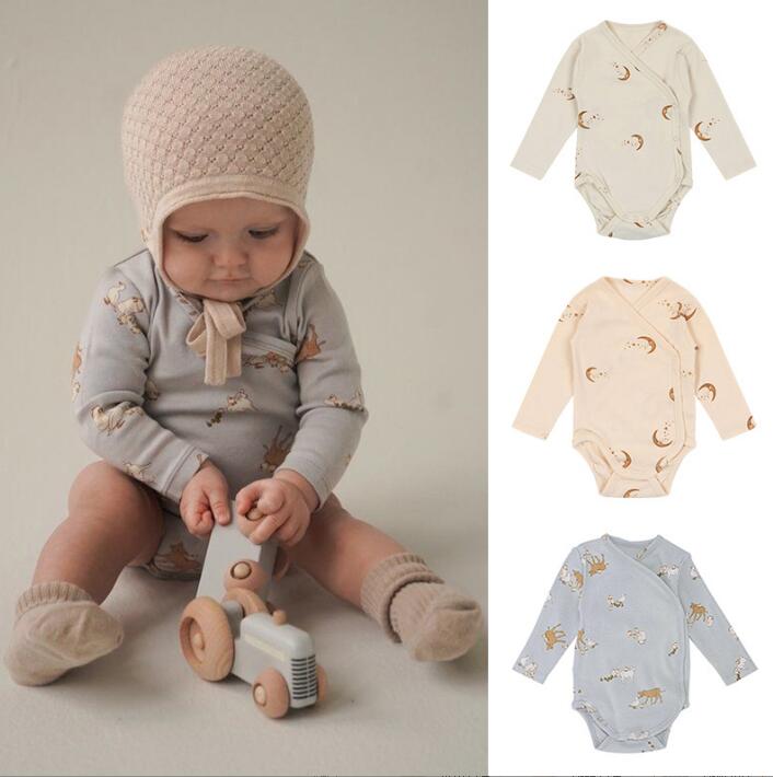 2023★春夏新作★韓国風ベビー服★ロンパース★3色66-90CM