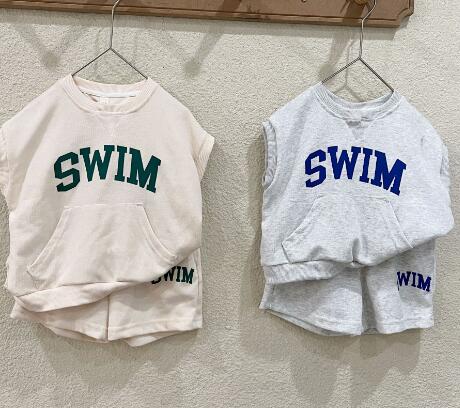 ★夏新作★キッズ用アパレル★セットアップ★80-150