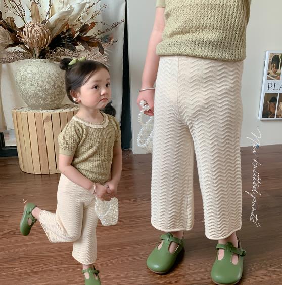2023夏新品★子供服　ボトムス　ニットズボン　80-140cm