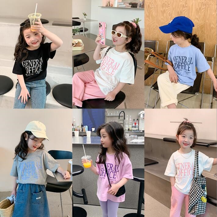 2023★春夏新作★韓国風子供服★Tシャツ★5色80-150CM