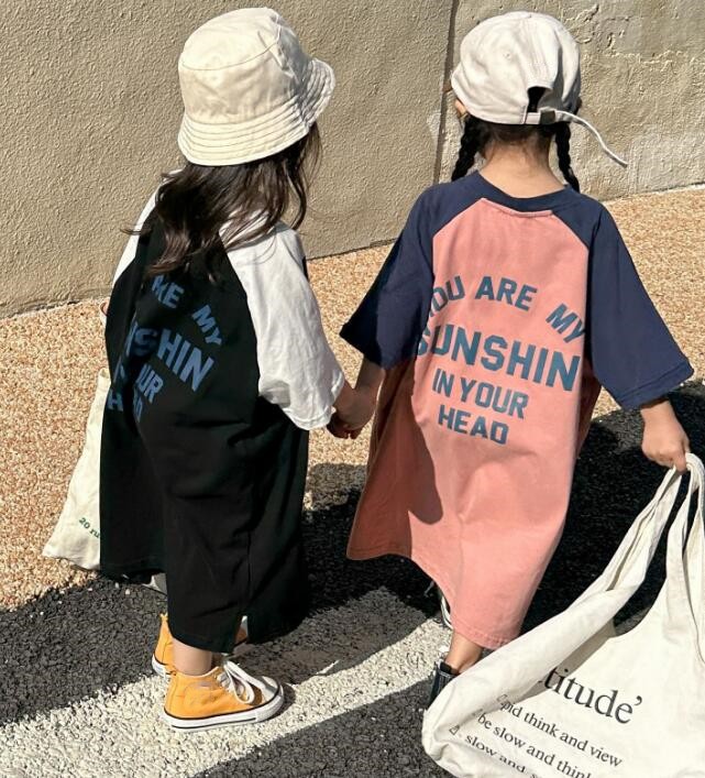 2023★春夏新作★韓国風子供服★ワンピース★カジュアル★2色80-150CM