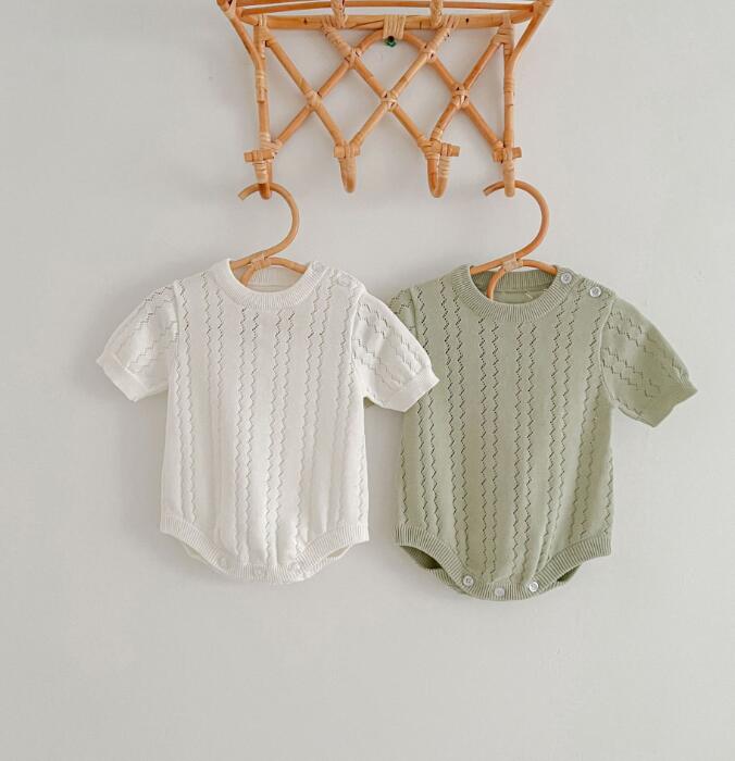 2023★春夏新作★韓国風ベビー服★ロンパース★2色66-100CM