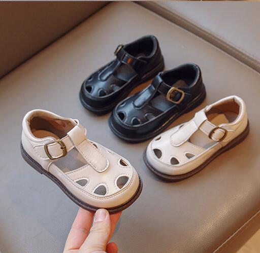 靴★子供靴★キッズ靴★シューズ★キッズ女の子★サンダル★無地★2色「21-30#」