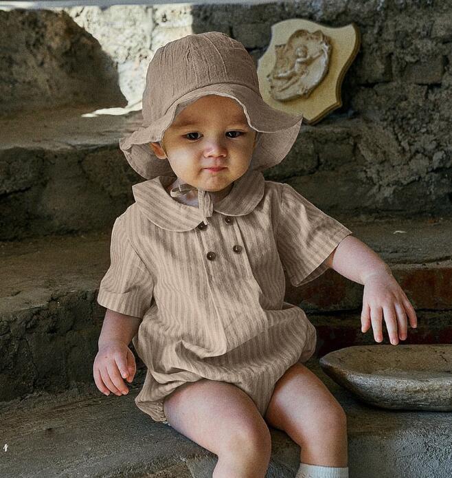 2023夏新品★ベビー服★ロンパース★66-90cm★2色