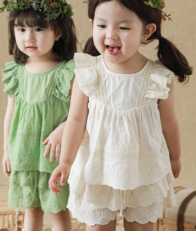 2023新品★子供服　トップス+ズボン　セットアップ★80-130cm★3色