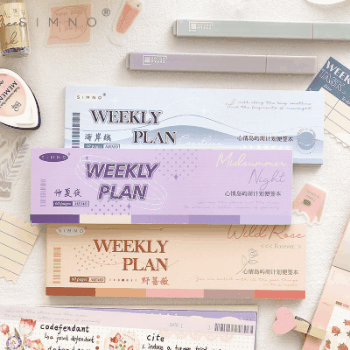 カフェ風 塩系文具 素材紙メモ紙 幾何学ラベル 手帳素材 ピンキーカラー 60枚入