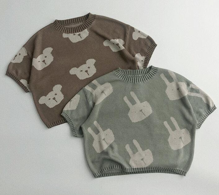 2023新品★子供服　ニットトップス★80-130cm★2色