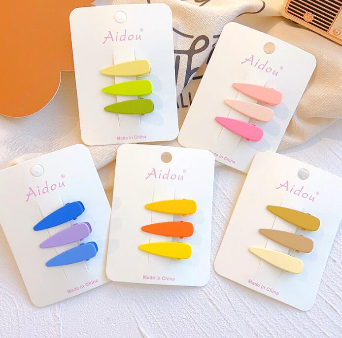 子供用★キッズ★髪飾り★まとめ髪用★ヘアアクセサリー★ヘアピン★3枚入り★多色