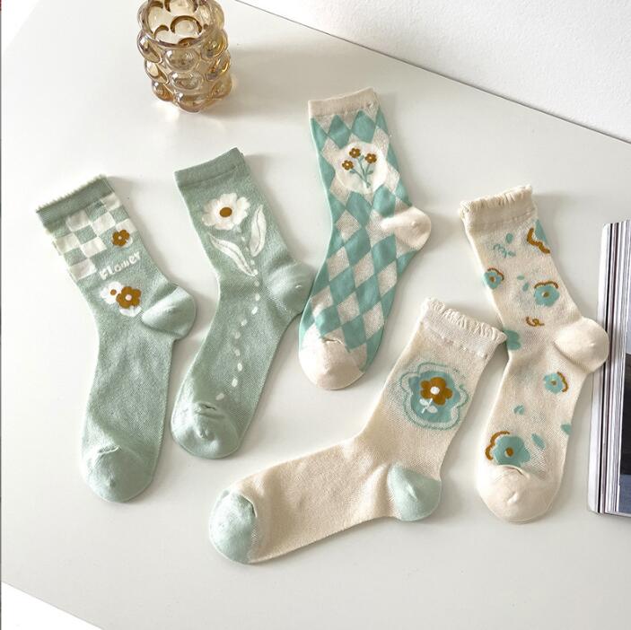 2023★春夏新作★ソックス★韓国風★レディース靴下★5色