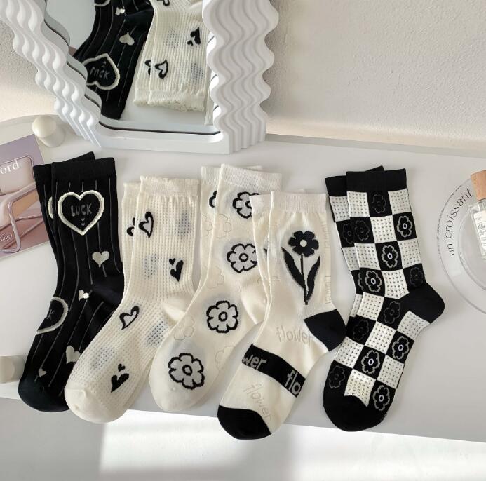 靴下★レデイース★ソックス★大人用★女性用靴下★薄手★可愛い★5色