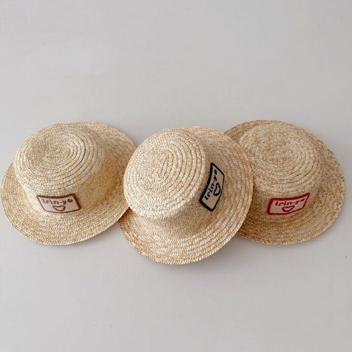 子供用★帽子★日焼け防止★麦わら帽子★キッズ女の子★カジュアル★砂浜★3色