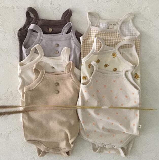 2023★春夏新作★韓国風ベビー服★ロンパース★6色66-90CM