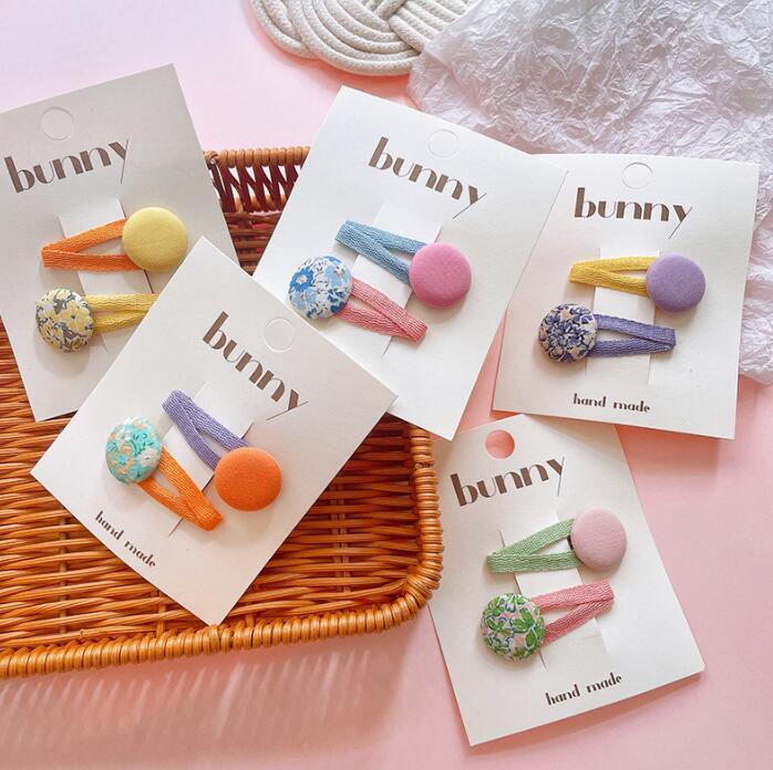 子供用★キッズ★髪飾り★まとめ髪用★ヘアアクセサリー★ヘアピン★2枚入り★多色